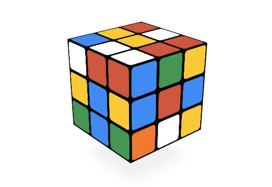 Csak ma: Rubik-kockával játszhat a Google-n