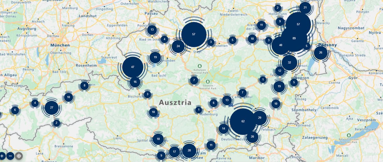 Mostantól az osztrák forgalom aktuális állapotát is követni lehet az Útinform oldalán