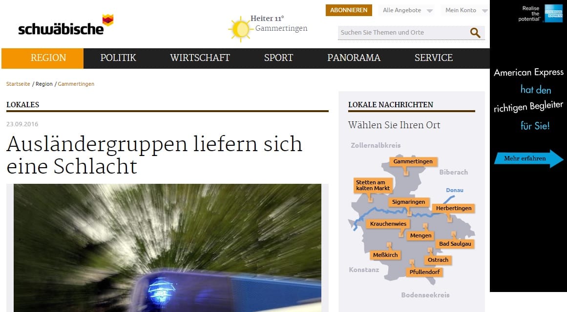 Magyarokkal verekedtek össze menekültek egy német városban