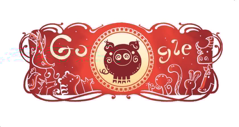 Miért van ma ez a disznó a Google főoldalán? Mi az a Holdújév 2019?