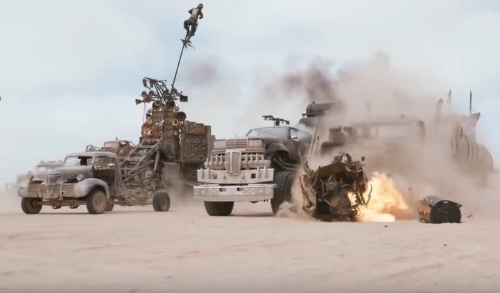 Speciális effektek nélkül még jobbak a Mad Max autós jelenetei