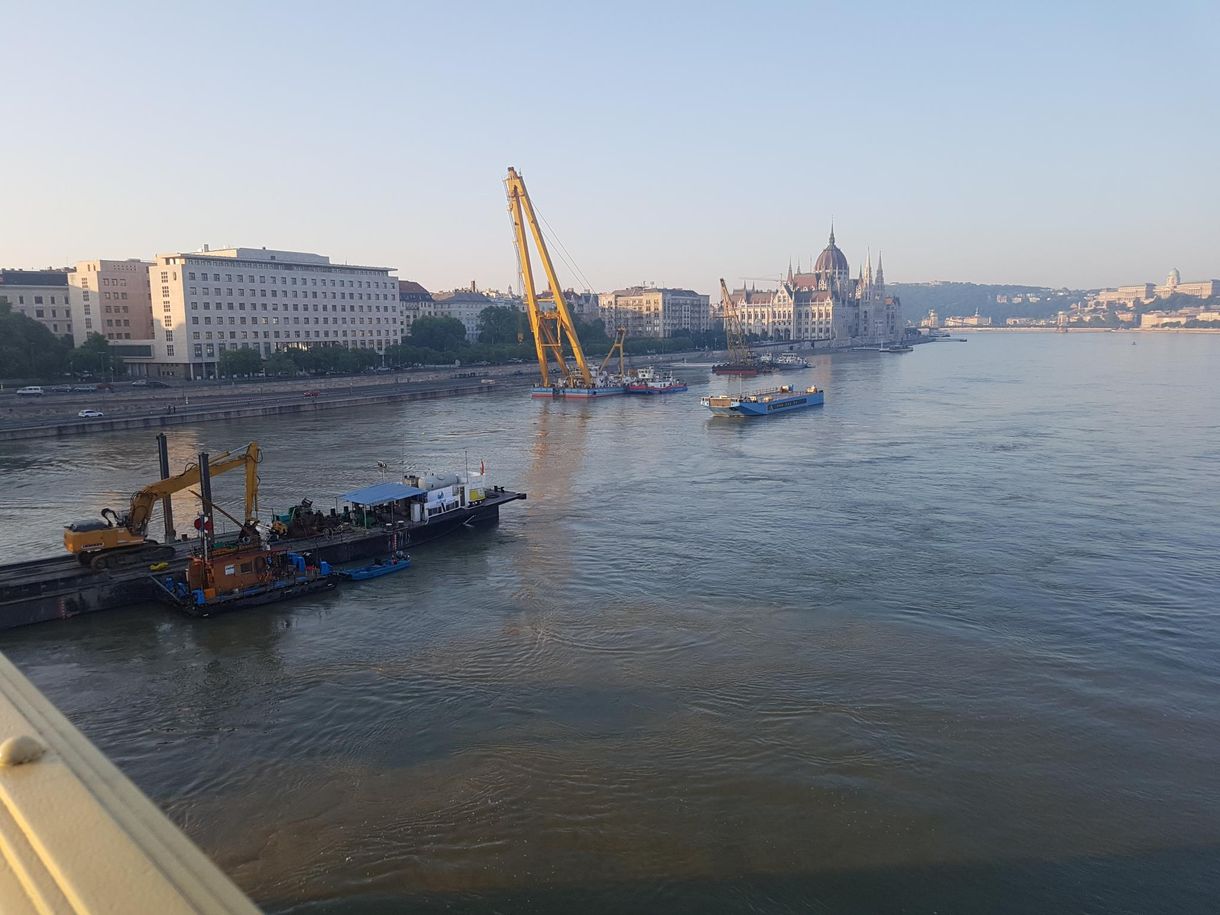 Nem utal semmi arra, hogy ma nekifognának a Hableány kiemelésének