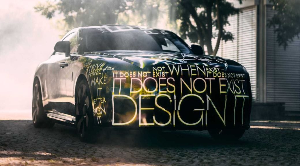 Spectre néven érkezik az első elektromos Rolls-Royce