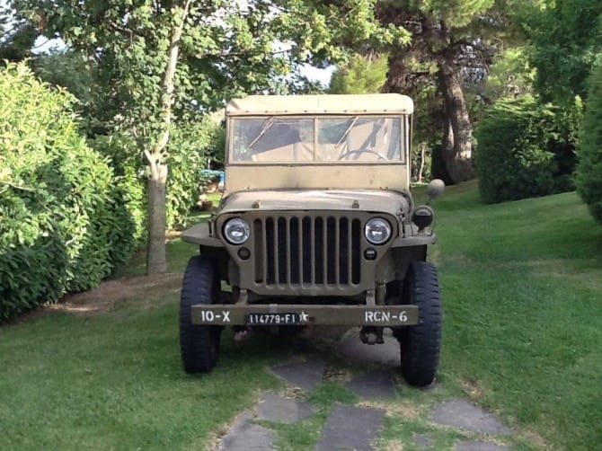 70 év után tér haza a frontról egy amerikai Jeep