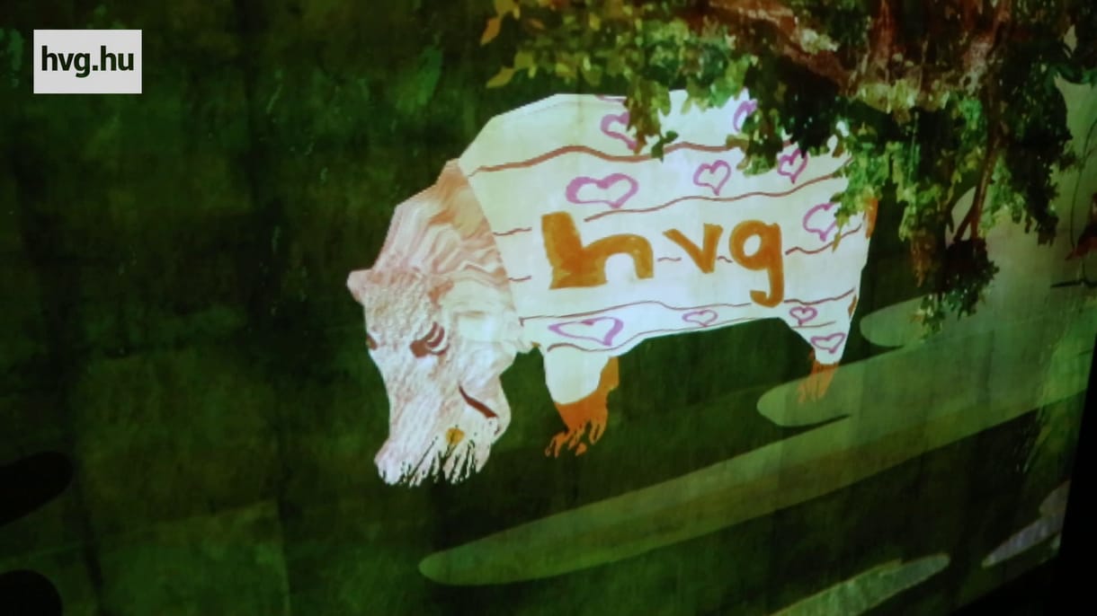 Videó: 3D-ben kelt életre a hvg rajzolt vízilova