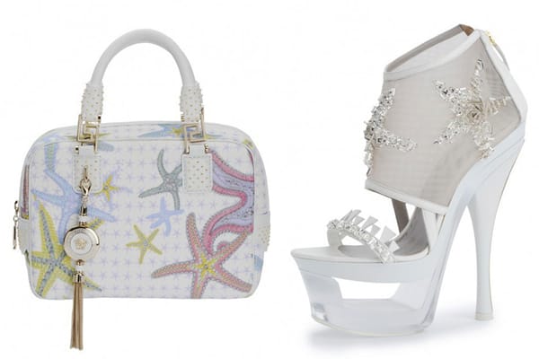 Az óceánok élővilága inspirálta a Versace 2012-es cipőit és táskáit