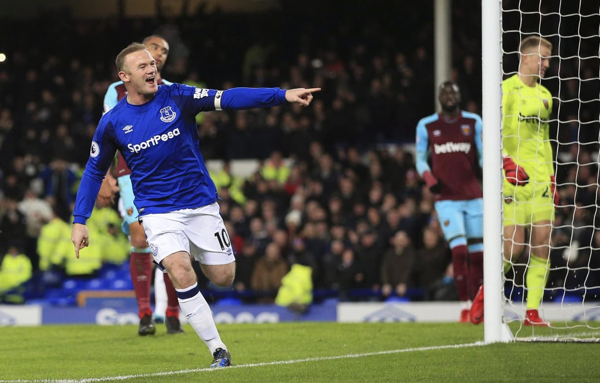 Megrúgta élete gólját a rekorddöntő Wayne Rooney – videó