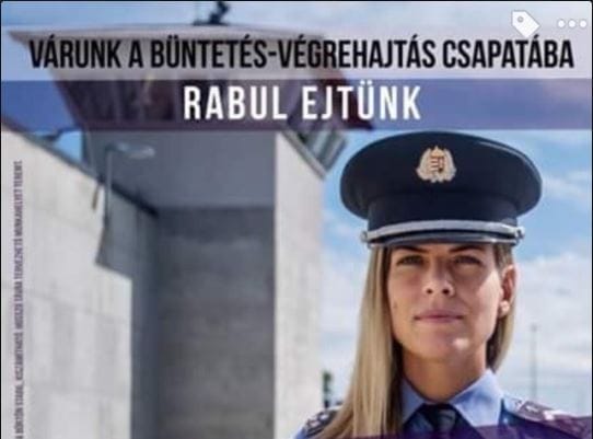 Elképesztő szóviccekkel csábítja a jövő börtönőreit a büntetés-végrehajtás