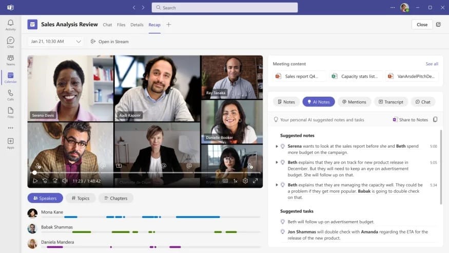 Elérhetővé tette a Microsoft a Teams Premiumot, mesterséges intelligencia segíti a felhasználókat