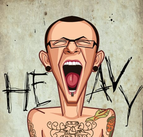 A legjobb gif a Linkin Park énekesének karrierjéről