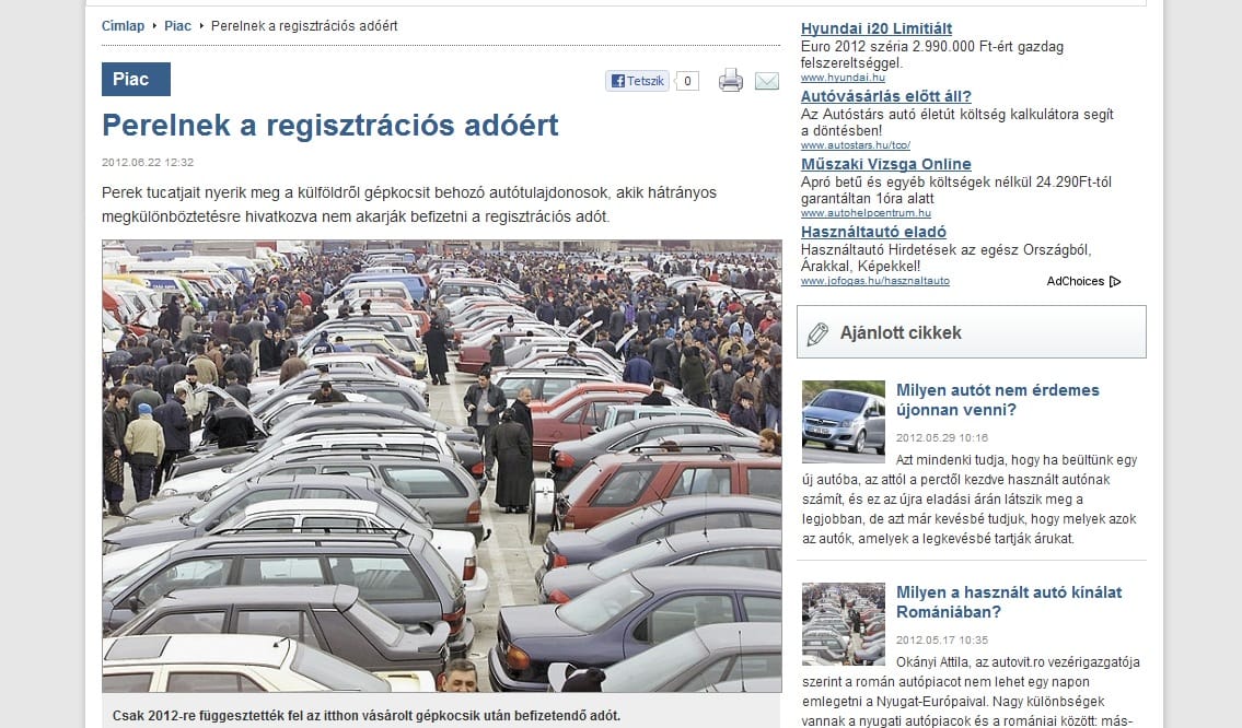 Perelnek és nyernek az autósok