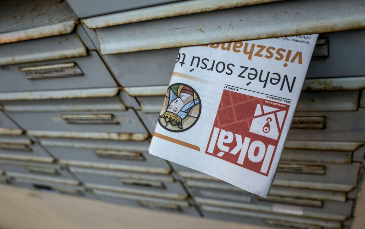 A kormányközeli Lokál 16 oldalából 15 hirdetés