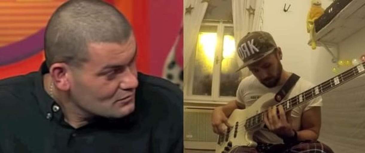 Basszusgitáron játssza el a Mónika show adást, amit 800 alkalommal nézett meg