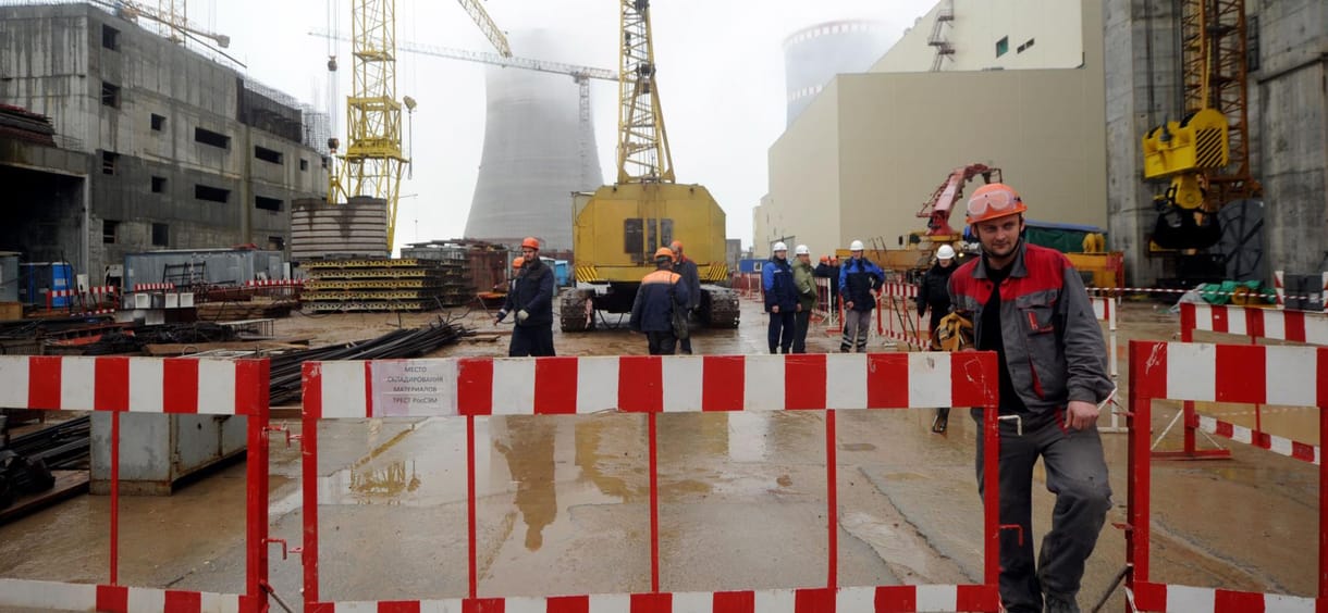 Riadót fújt a litván kormány egy épülő fehérorosz atomerőmű miatt