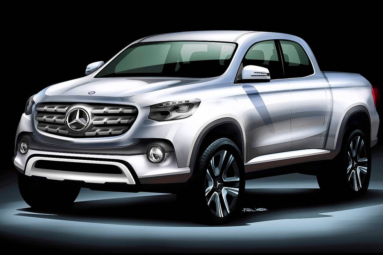 Mercedes X-osztály? Ez volna a luxuspickup neve
