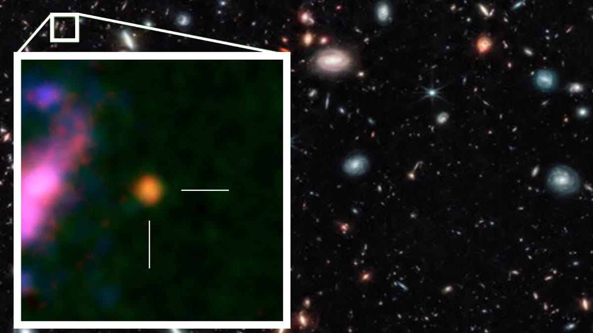 Oxigént találtak egy ősi galaxisban, segíthet megérteni a galaxisok életét