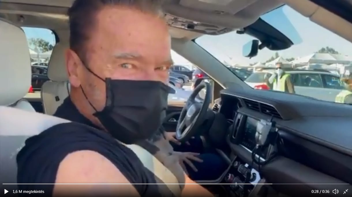 A Terminátort idézve hív oltásra Arnold Schwarzenegger