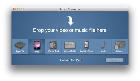 A hét Maces alkalmazása: Smart Converter - videók kovertálása egy mozdulattal