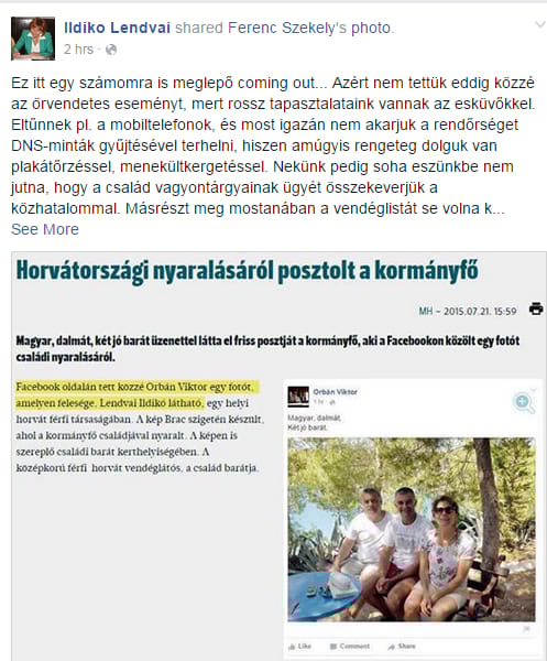 Lendvai Ildikó most tudta meg, hogy igaziból Orbán Viktor a férje