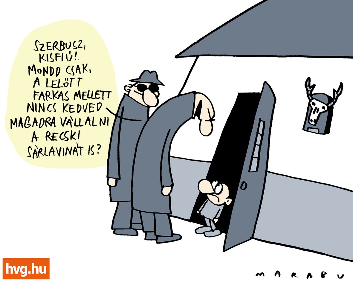 Marabu Féknyúz: Lelőtt farkas