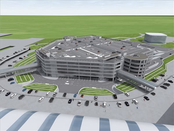 Visszavonták a már épülő ferihegyi parkolóház engedélyét