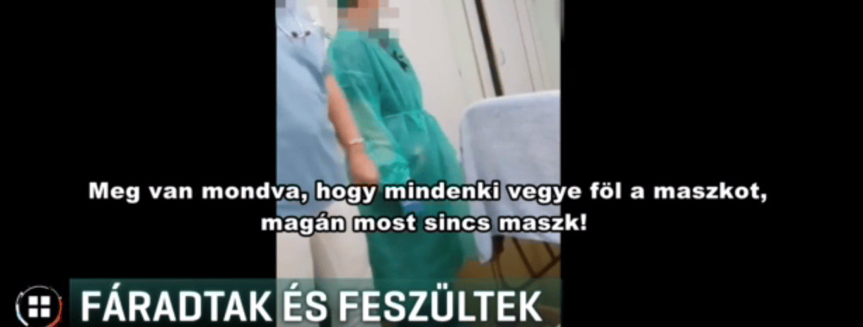 RTL Híradó: kiabálás, feszültség a karanténban