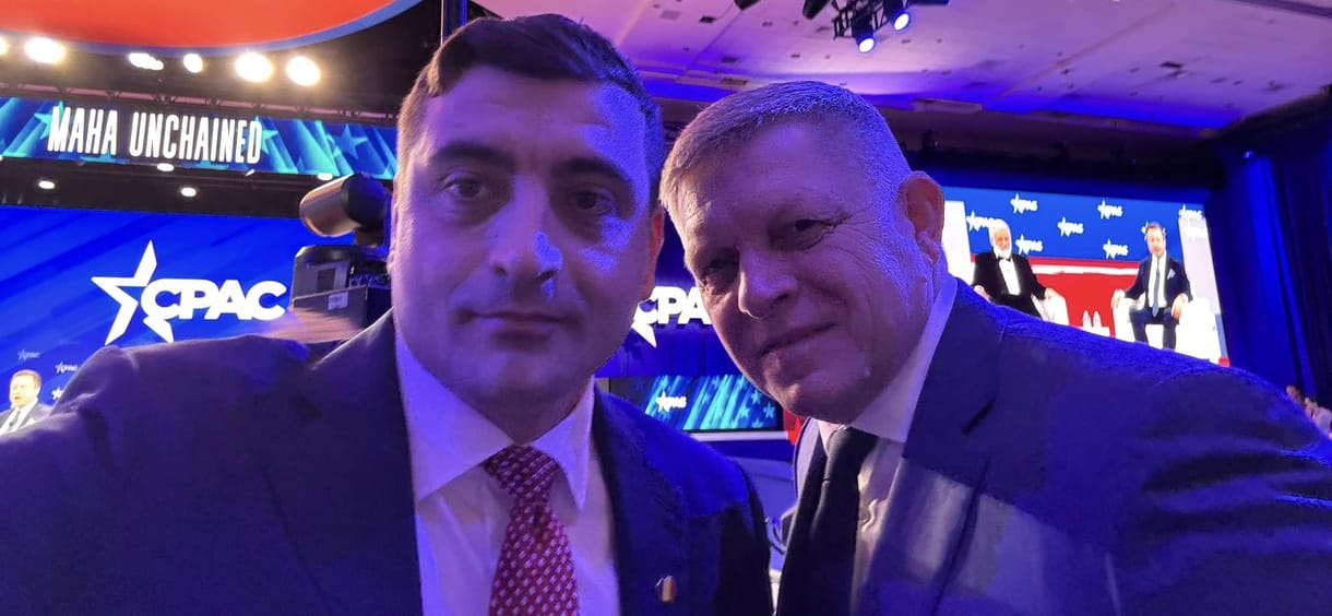 Parászka Boróka: Két magyarellenes uszítás közt Orbán orra előtt képezte magát Orbán Viktorrá George Simion
