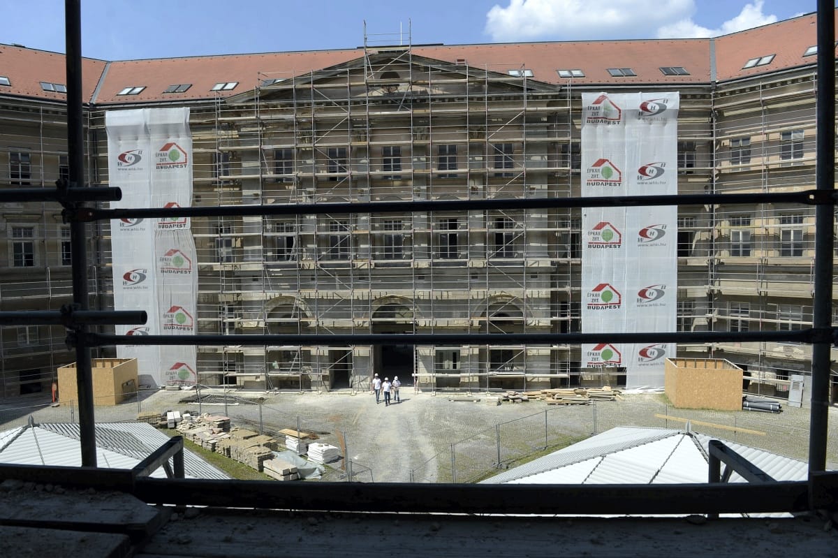 Jövő tavaszra újul meg a Ludovika Campus főépülete