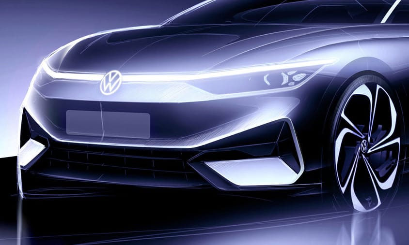 Élet a Passat után: íme a VW első tisztán elektromos szedánja