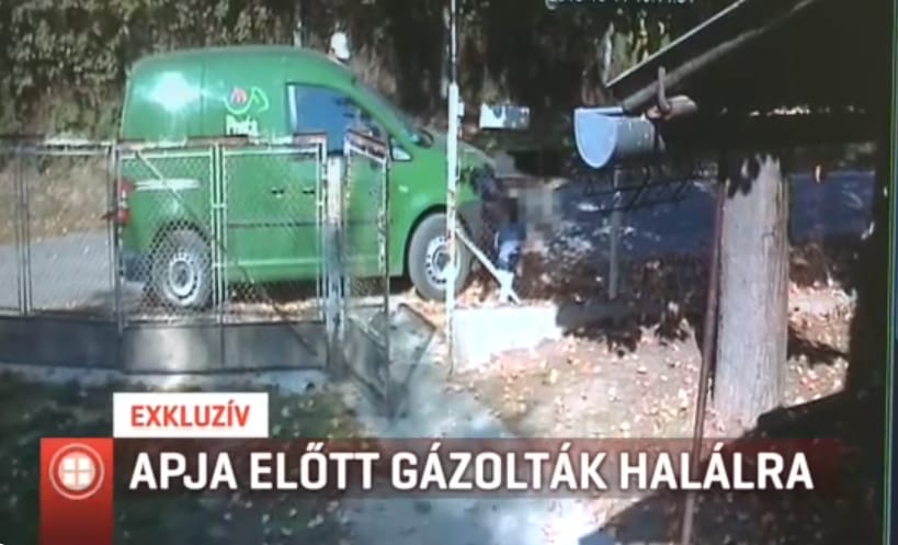 Felvette a biztonsági kamera, ahogy halálra gázolják a 19 hónapos kisfiút Kisberényben