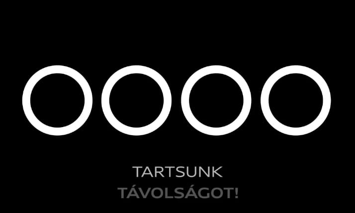 Az Audi a 4 karikával mutatja meg, mi a teendőnk járvány idején