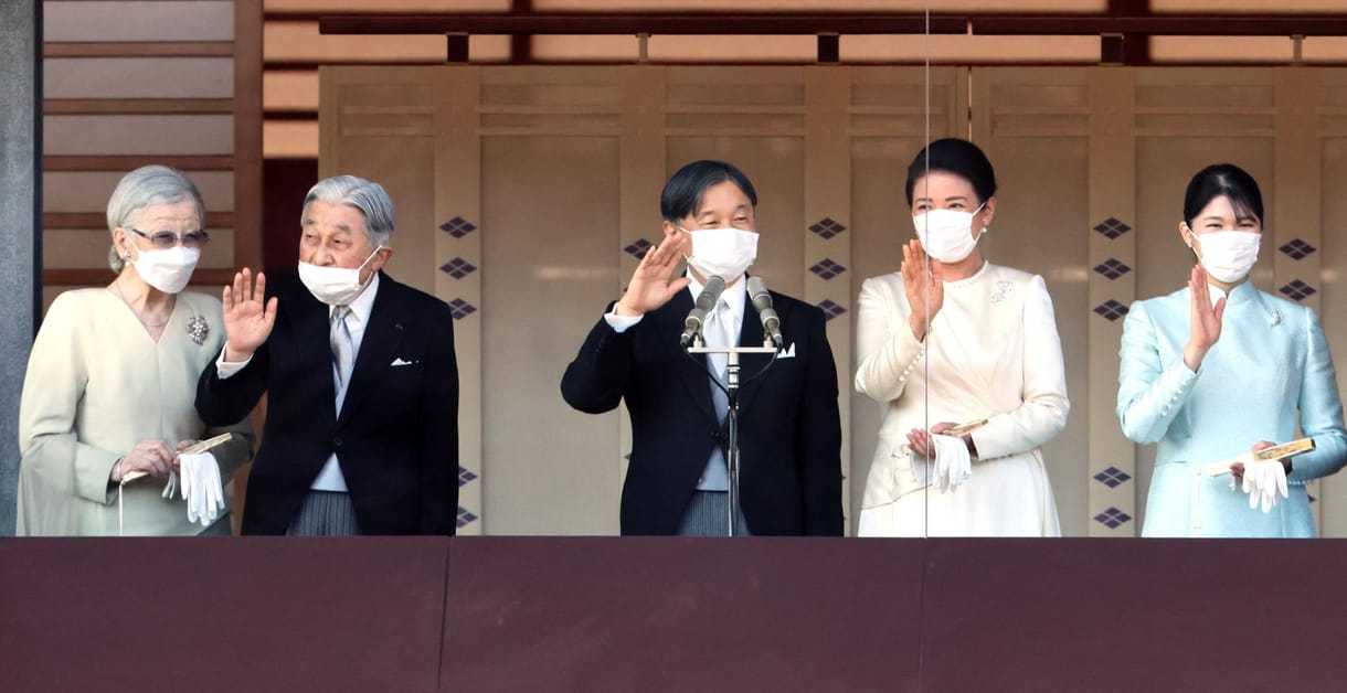 Három év után először mondott nyilvánosan újévi beszédet a japán császár