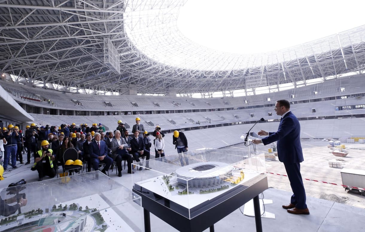 Elnézte a kormánybiztos, mennyire lesz magas az új Puskás-stadion