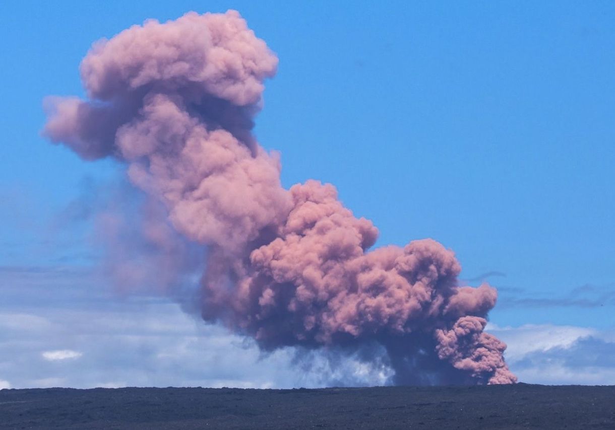 Víz van a Kilauea vulkán kráterében, és ez nagyon nem jelenthet jót