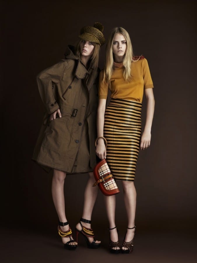 Van, aki már a tavaszt várja - okkersárga uralom a Burberrynél