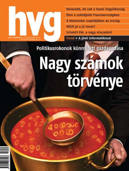 Nehéz-Posony Márton: Felemelt mutatóujjak és a HVG-címlap