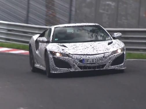 Már a Nürburgringen repeszt az új Honda NSX – videó