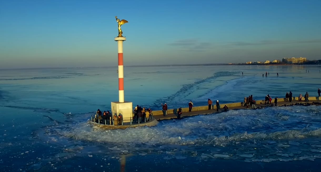 Van, ahol már 20 centis a Balaton jege