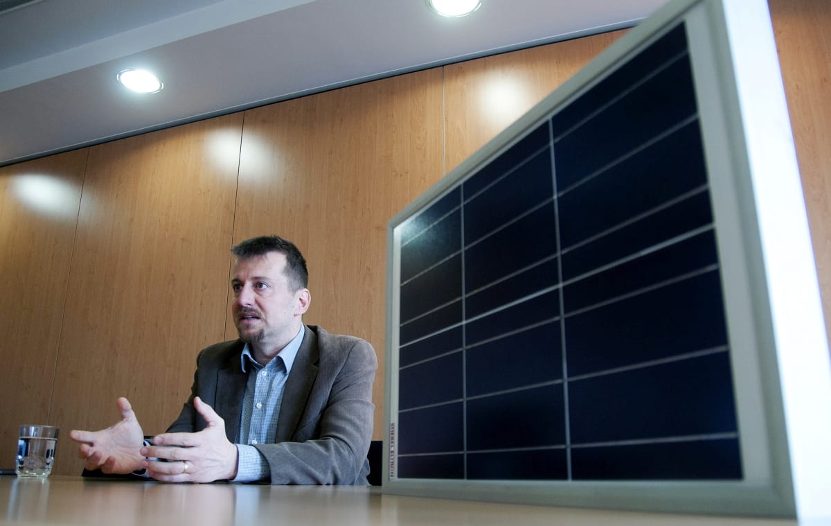 A vibrálóan színes európai napelemtérképen csak egy fekete pont vagyunk