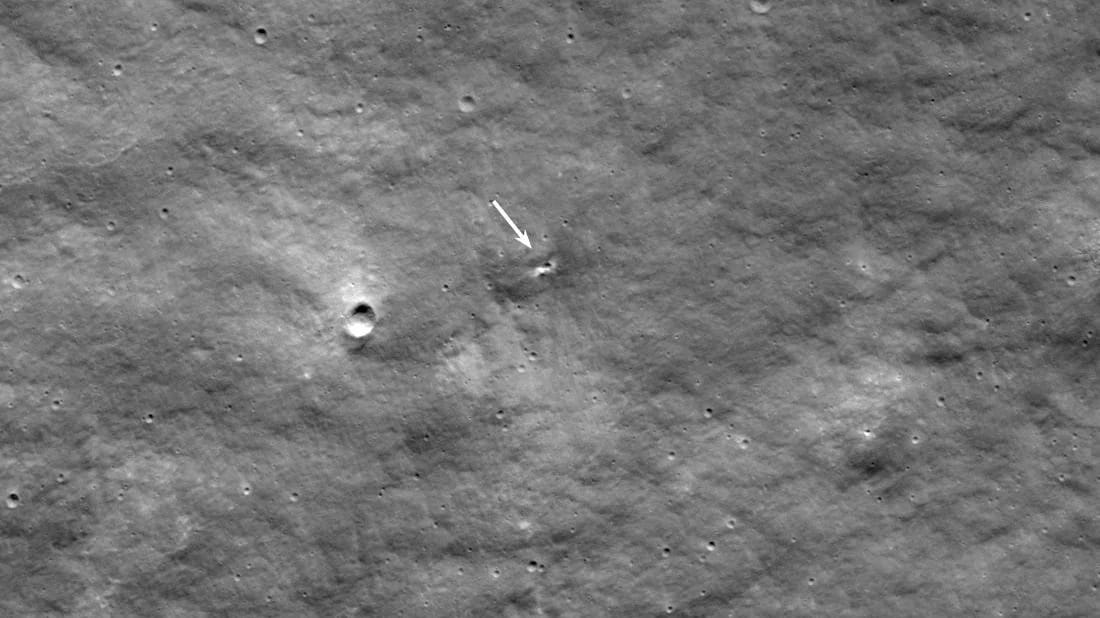 Lefotózta a NASA a Holdba csapódott orosz űrszondát, a Luna-25-öt