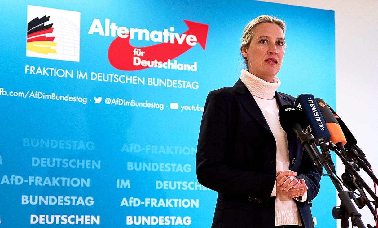 Egy új felmérés szerint az AfD a legnépszerűbb párt Németországban