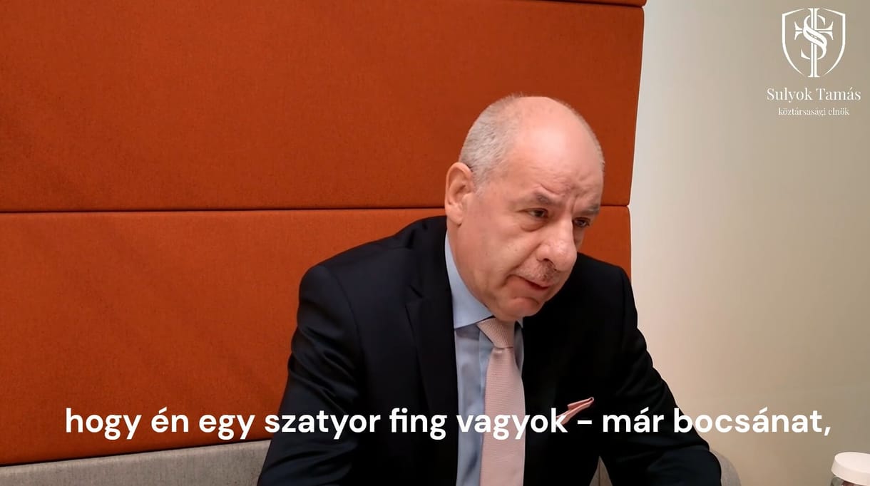 Sulyok Tamás megszólalt a gyűlöletbeszédről és arról, hogy őt egy szatyor fingnak nevezték