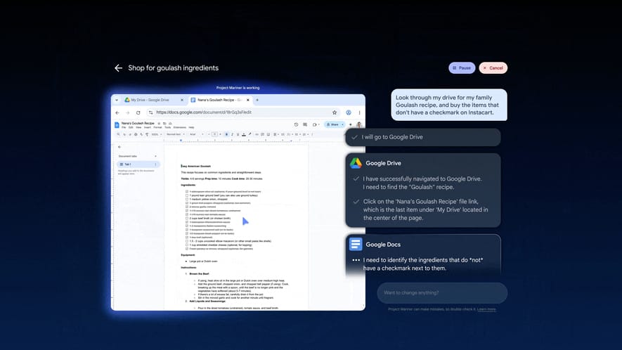 Itt a Google újdonsága, ami átveszi az irányítást a böngészője felett, aztán megcsinál mindent, amit kell