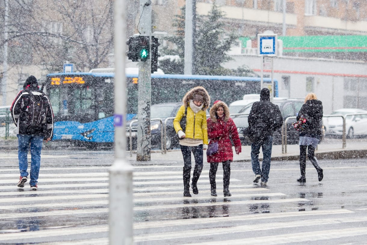 Elkezdődött a lehűlés: havas eső, hó is eshet