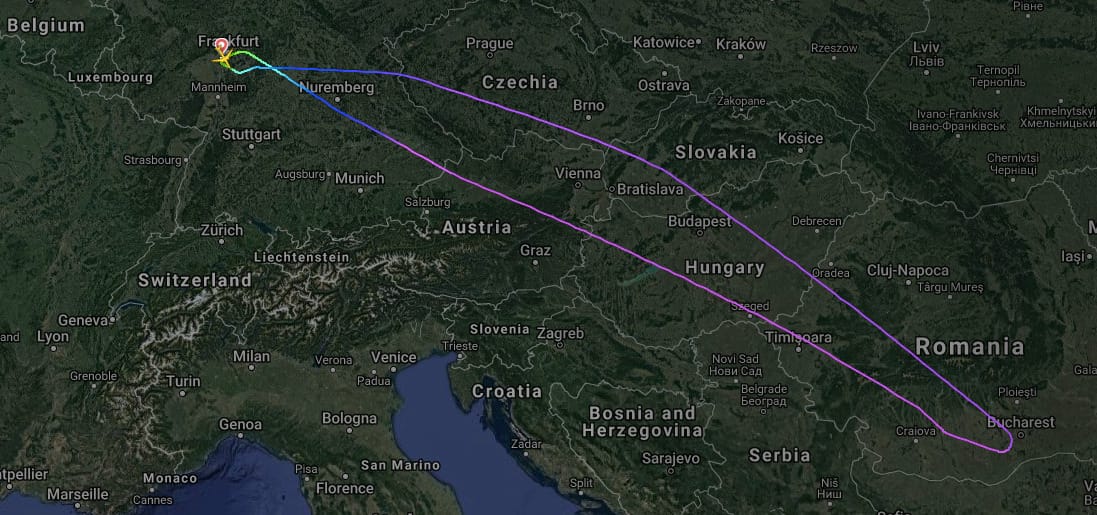 Visszafordult a Lufthansa gépe csütörtökön, miután kiderült, hogy lelőtték az ukrán gépet