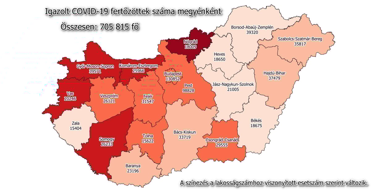 Koronavírus: 285-en meghaltak, 11 ezer ember fekszik kórházban