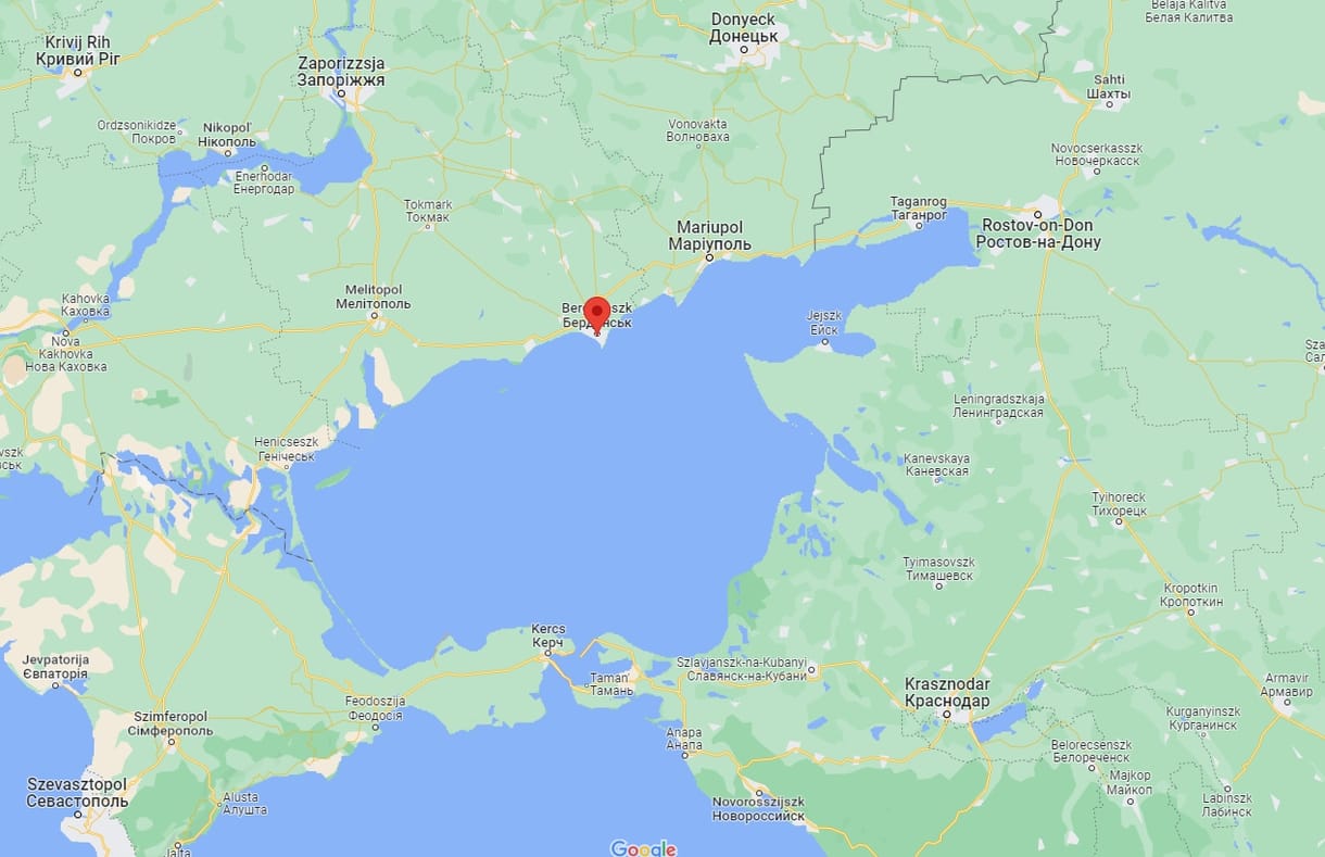 Elfoglalták az oroszok Bergyanszk városát