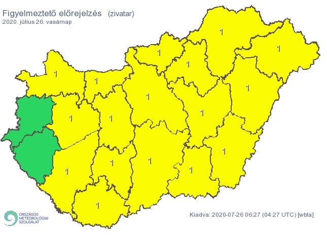 Újabb viharos nap következik