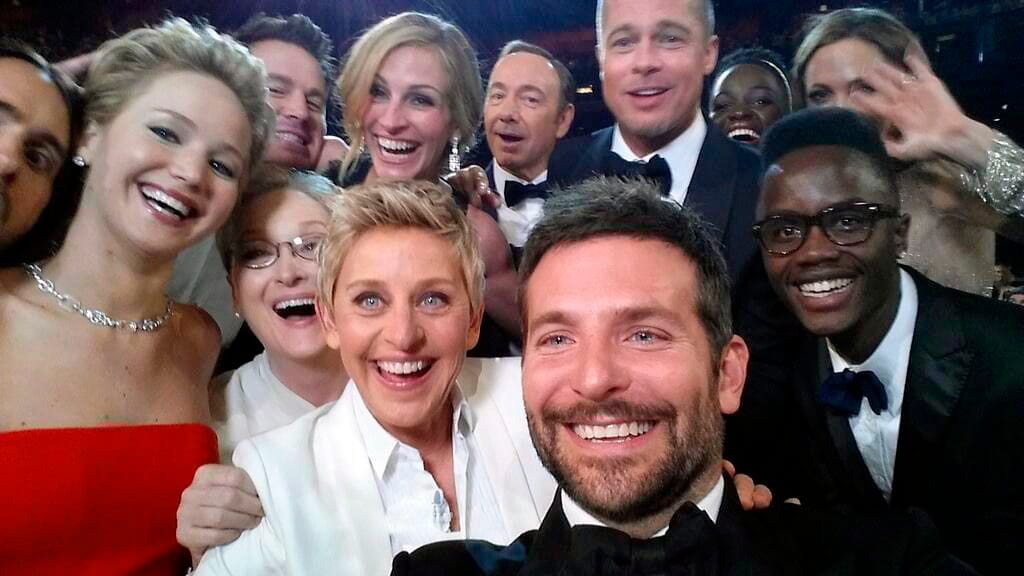 Elkészült az Oscar-gála legmenőbb selfie-je