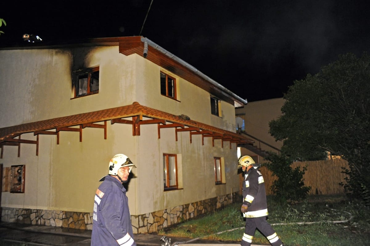 Leégett egy családi ház tetőtere Gyálon